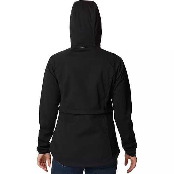 NWT Columbia Women's Canyon Meadow Softshell Jacket Ladies Size Medium Black - Picture 2 of 6